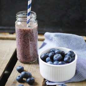 Blueberry Smoothie - Recipe photo by linnkatarina