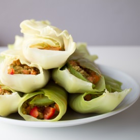 Guilt-Free Vegan Cabbage Rolls - Recipe photo by vajkri