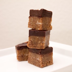 Creamy Chocolate Caramel Bars (Raw) - Recipe photo by vajkri