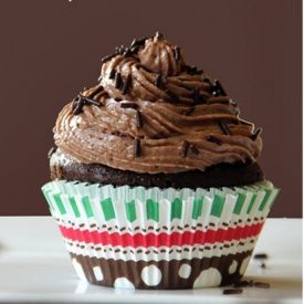 Triple Chocolate Nutella Cupcakes - Recipe photo by Sweet Southern Blue
