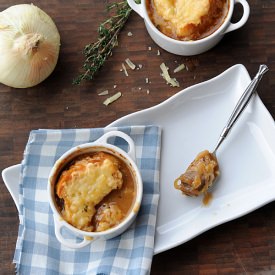 French Onion Steak Soup - Recipe photo by Zestuous