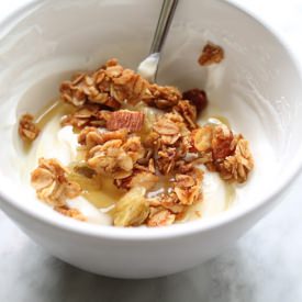 Vanilla & Raisin Granola - Recipe photo by thechefswife