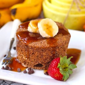 Healthy Single-Serving Flax Muffin - Recipe photo by dessertswithbenefits
