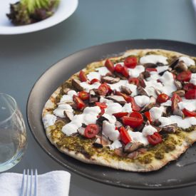 Fresh Mozzarella Grilled Pizza - Recipe photo by WisconsinCheese