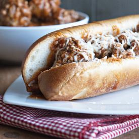 Meatball Subs - Recipe photo by DineandDish