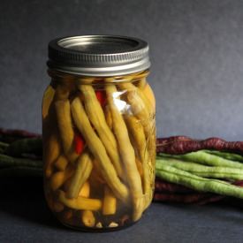 Spicy Pickled Long Beans - Recipe photo by FakeFoodFree