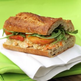 Chickpea Panini - Recipe photo by Food Gal