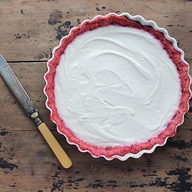 White Chocolate Pie & Beet Pastry - Recipe photo by veggie desserts