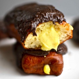 Custard Long Johns - Recipe photo by Yammie