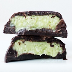 Raw Mint Fondants - Recipe photo by milkingalmonds