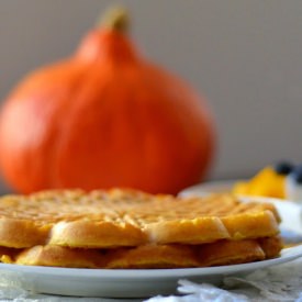 Pumpkin Waffles - Recipe photo by whiness