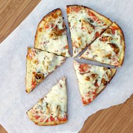 Chicken Masala Pizza - Recipe photo by emmaeats@wordpress