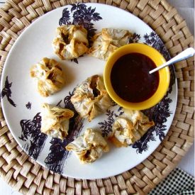 Wisconsin Cheddar Mushroom Bundles - Recipe photo by WisconsinCheese