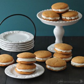 Sweet Potato Whoopie Pies - Recipe photo by Baking a Moment