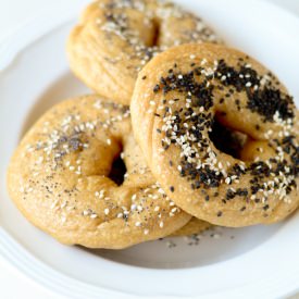 Bagels - Recipe photo by knittybaker