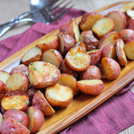 Honey Mustard Roasted Potatoes - Recipe photo by busyinbrooklyn