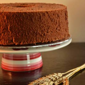 Chocolate Chiffon Cake - Recipe photo by jothetartqueen