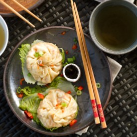Steamed Dumplings - Recipe photo by prettylittledishes