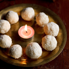 Coconut Ladoo - Recipe photo by vegrecipesofindia