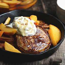 Maple and Oatmeal Pancakes - Recipe photo by thebitehouse