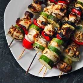 Grilled Chicken Kabobs - Recipe photo by thegreatist