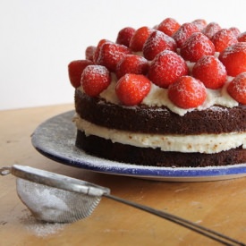 White Choc and Maple Syrup Cake - Recipe photo by All that glisters