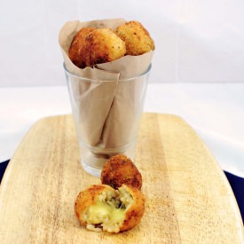 Crispy Arancini Balls - Recipe photo by mylalakitchen