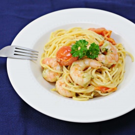 Prawn Pasta - Recipe photo by mylalakitchen