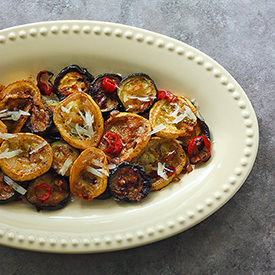 Roasted Summer Squash with Paprika - Recipe photo by SoupAddict