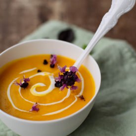 Carrot Soup with Coconut milk - Recipe photo by coconutandvanilla