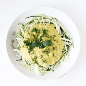 Zucchini Noodles - Recipe photo by milkingalmonds