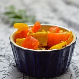 Paneer Bell Pepper Curry - Recipe photo by creativesaga