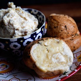 Roasted Garlic Butter - Recipe photo by WhipperBerry
