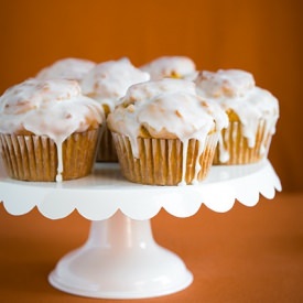 Pumpkin Doughnut Muffins - Recipe photo by cooking classy