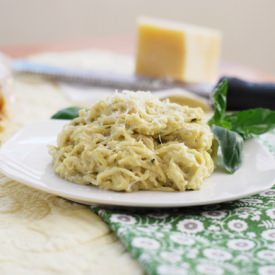 Spaghetti Squash with Cashew Cream - Recipe photo by asunshinyday
