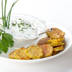Cauliflower Fritters - Recipe photo by oliveoilandlemons
