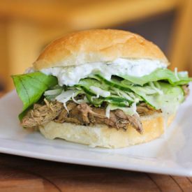 Pulled Lamb Sandwiches - Recipe photo by Julies Jazz