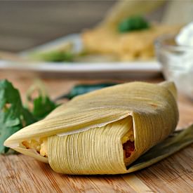 Vegan Tamales - Recipe photo by PreventionRD