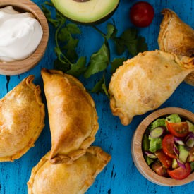 Mexican Bean Empanadas - Recipe photo by ktphotogirl