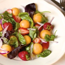 Strawberry and Melon Salad - Recipe photo by Coffee and Crumpets