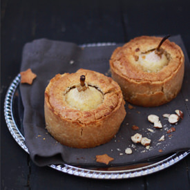 Pear and Hazelnuts Tart - Recipe photo by Fraiseetbasilic