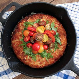 Potato Rosti with Pancetta - Recipe photo by domesticateme