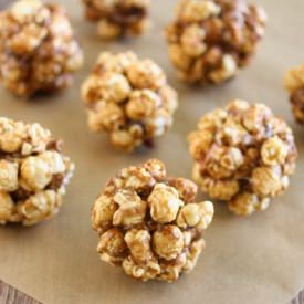 Caramel Popcorn Balls - Recipe photo by marriageandlaughter