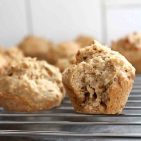 Peanut Butter and Banana Muffins - Recipe photo by procrastabakers