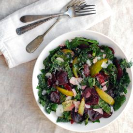 Late Summer Kale Salad - Recipe photo by brooklynsupper