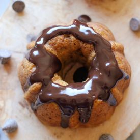 Mini Pumpkin Bundt Cake - Recipe photo by damndelicious