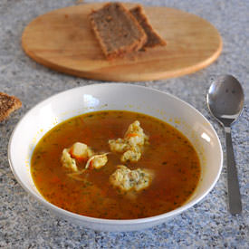 Russian Chicken and Dumpling Soup - Recipe photo by alenatrs
