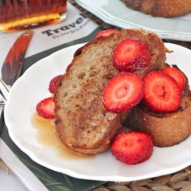 Vegan Coconut French Toast - Recipe photo by thecornerkitchen