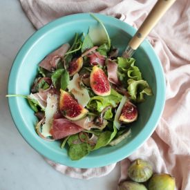 Fig Prosciutto Salad - Recipe photo by La cucina spontanea