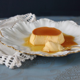 Creme Caramel - Recipe photo by kiwicook